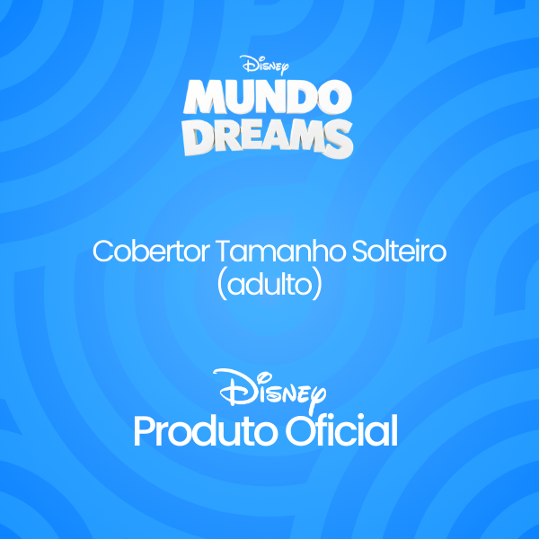 Cobertor A Branca de Neve Tamanho Solteiro – Oficial Disney