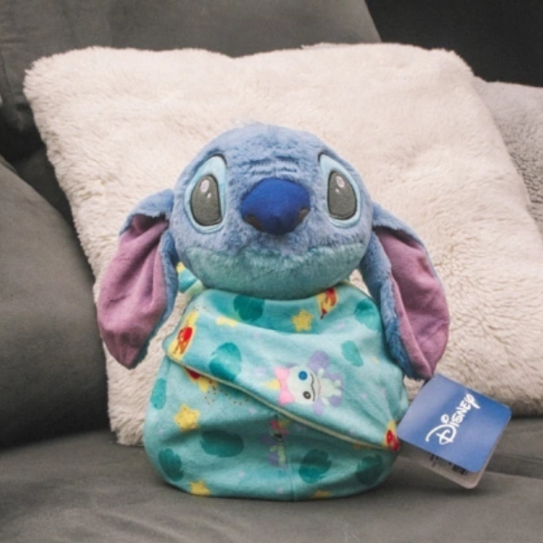 Pelúcia Baby Stitch Tamanho Médio – Oficial Disney