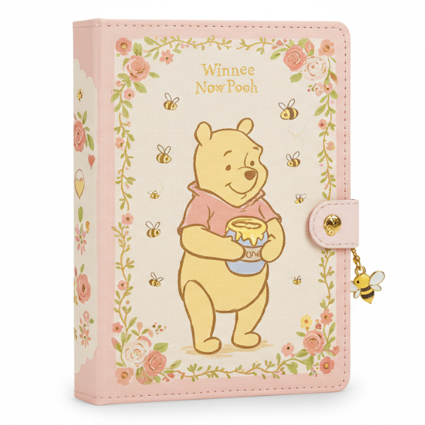 Agenda Paltada Ursinho Pooh – Produto Oficial